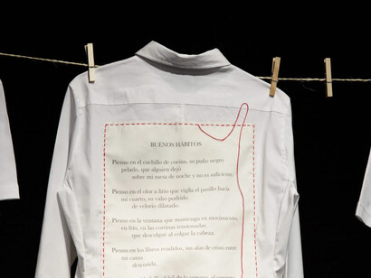 Ana María Caballero, Entre domingo y domingo (From sunday to sunday), exhibition view. Courtesy of Max Estrella