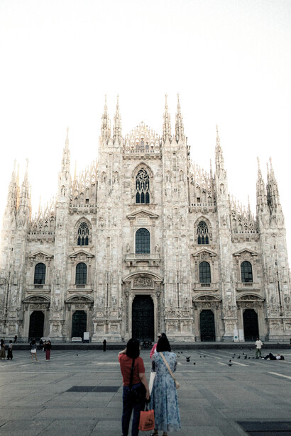 Milan Cathedral (Duomo di Milano), the iconic Gothic cathedral and main church of Milan, Lombardy, Italy