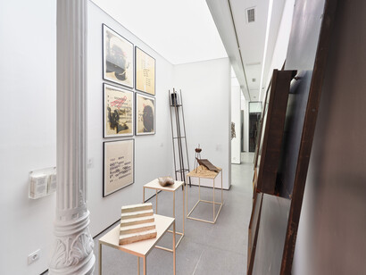 Ensamblajes sensibles. El abismo de lo real en la obra de Ángeles Marco, exhibition view. Courtesy of 1 Mira Madrid