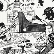 Ngobeni, Tears of melody (detail), 2025. Courtesy of David Krut Arts