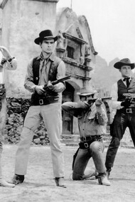 Publicity photo of the cast of 1960's ''The Magnificent Seven''
