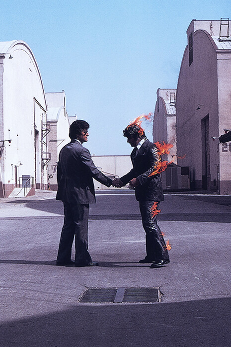 Aubrey Powell & Storm Thorgerson / Hipgnosis 
Pink Floyd, “Wish you were here”: copertina 
/ Front Cover, 1975 