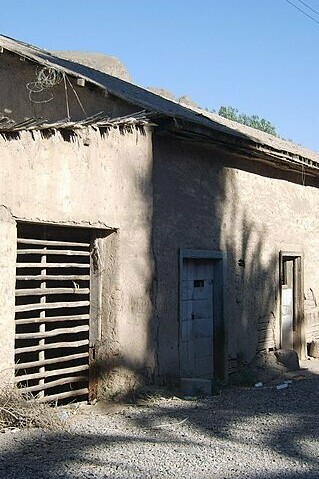 Casona abandonada en Los Loros, Tierra Amarilla, Atacama, Chile