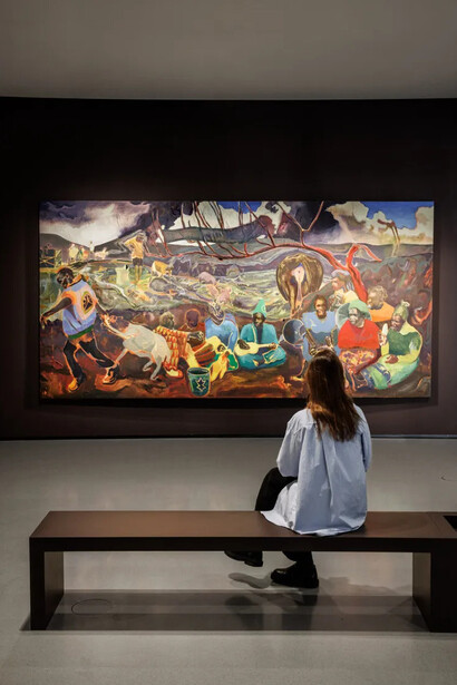 Artistes divers, Corps et âmes, vue de l'exposition. Avec l'aimable autorisation de la Collection Pinault