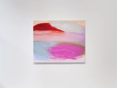 Jongsuk Yoon, Azalea spring, exhibition view. Courtesy of Marian Goodman Gallery 