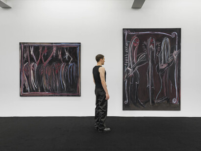 Tobias Spichtig, Heavy mental, ausstellungsansicht. Mit freundlicher genehmigung der Galerie Peter Kilchmann