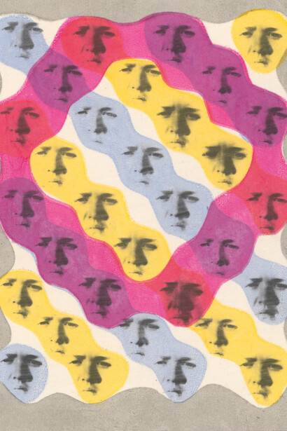 Keith Smith, Pattern variation VIII (detail), 1966. Courtesy of Bruce Silverstein Gallery