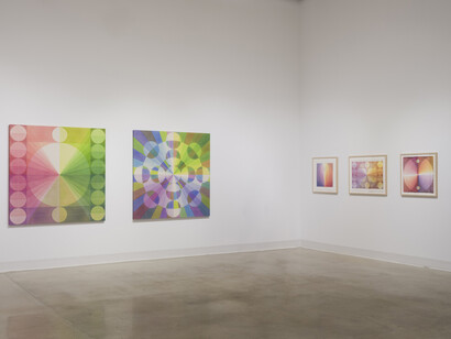 Bodies of light: new paintings by Field Kallop, exhibition view. Courtesy of Gavlak Gallery