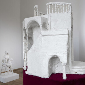 Kateřina Komm, Chronotop, exhibition view. Courtesy of Jiri Svestka Gallery