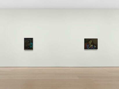 Victor Man, The absence that we are, exhibition view. Courtesy of David Zwirner Gallery