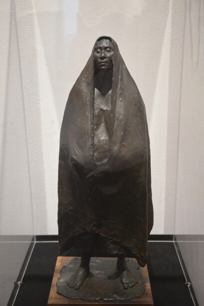 Francisco Zúñiga, Mujer de pie con rebozo (1971). Bronce. Fotos: AKEZ