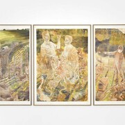 Agathe May, Par où le chemin ? (Where is the path?), exhibition view. Courtesy of Agathe May