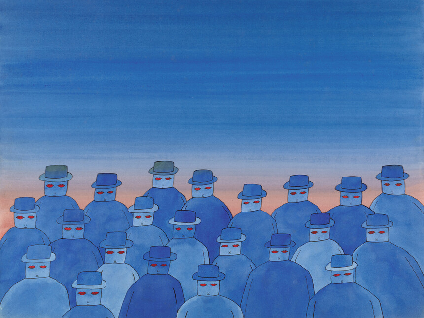 Folon Voyages Travels アート・デザイン・音楽 Folon Voyages Travels