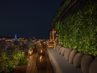 The Roof at the Barcelona Edition: bar and relaxing spaces, Spain