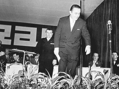  Oscar Carboni sul palco del Festival di Sanremo 1952