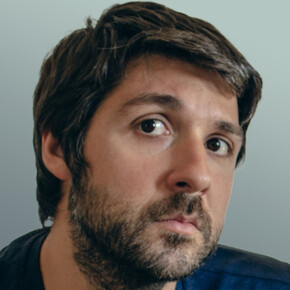 Luca Latino, part of the cast of the play "Sons". Courtesy of the Teatro Golden