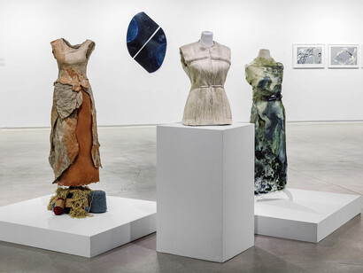 Soledad Salamé, Camouflage, exhibition view. Courtesy of Goya Contemporary