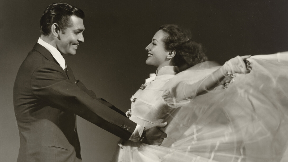 George Hurrell, Joan Crawford and Clark Gable (detail), 1936. Courtesy of the National Portrait Gallery 