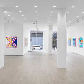 Jim Isermann, Build, exhibition view. Courtesy of Miles McEnery Gallery