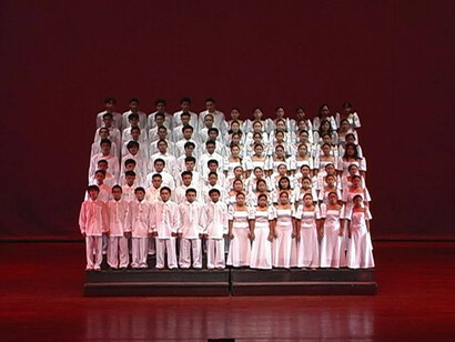 Paul Pfeiffer, Live from Neverland (still), 2006.Courtesy of MCA Chicago