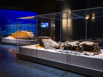 Titanic. Récits et destin, vue d'exposition. Avec l'aimable autorisation du Musée de la civilisation