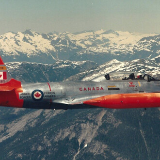 Canadair T-33 #263. Courtesy of Jet Aircraft Museum