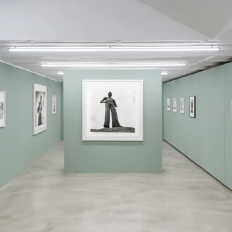 Malick Sidibé, Une jeunesse moderne, exhibition view. Courtesy of Magnin-A Gallery