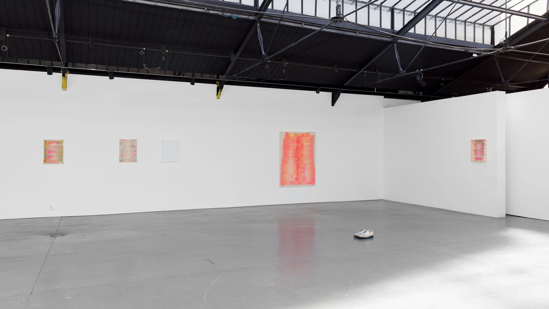 Hannah De Corte, Hypervigilance, vue d'exposition. Avec l'aimable autorisation de la Galerie La Patinoire Royale Bach