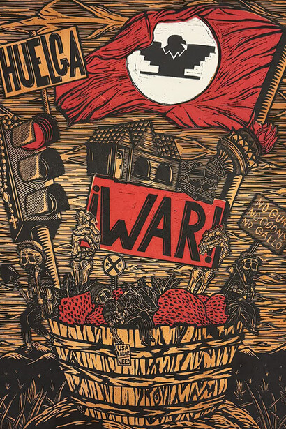 Benjamin Muñoz, Contract labor, 2024. Courtesy of el Museo del Barrio