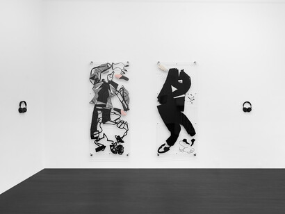 Anna Witt, Radical optimism, exhibition view. Courtesy of Galerie Tanja Wagner