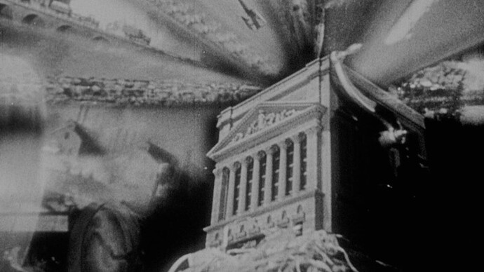 Slavko Vorkapich, still from Money machine from The wolf of Wall Street (Rowland V. Lee, US 1928) (detail). Courtesy of George Eastman Museum
