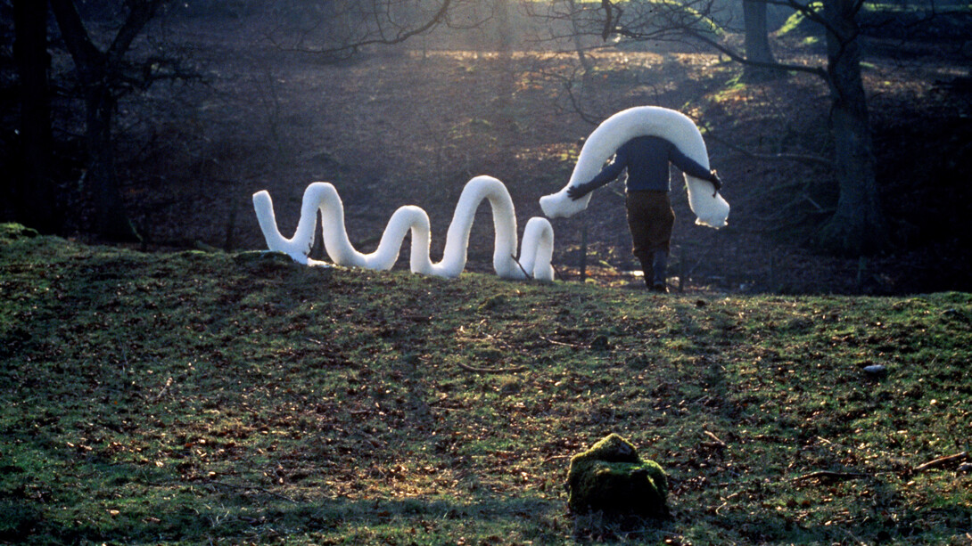 Andy Goldsworthy, Frozen patch of snow. Each section carved with a stick. Carried about 150 paces, several broken along the way. Began to thaw as day warmed up. Helbeck, Cumbria. March 1984, 1984. Courtesy of National Galleries of Scotland