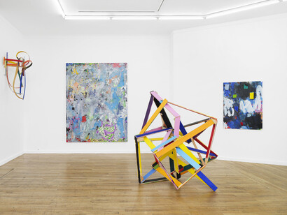 Franck Chalendard, The wind blows where it wills, exhibition view. Courtesy of Ceysson and Bénétière