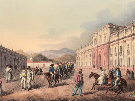 James Paroissien y George Johann Scharf, Casa de La Moneda de Santiago (1824) 