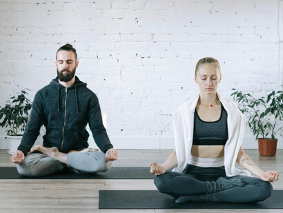 Meditation in yoga: to move from restlessness to clarity, from reaction to awareness, and ultimately from identification with thoughts to recognition of consciousness itself