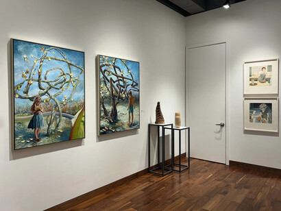 Ellen Heck, Wonderland, exhibition view. Courtesy of Momentum Gallery