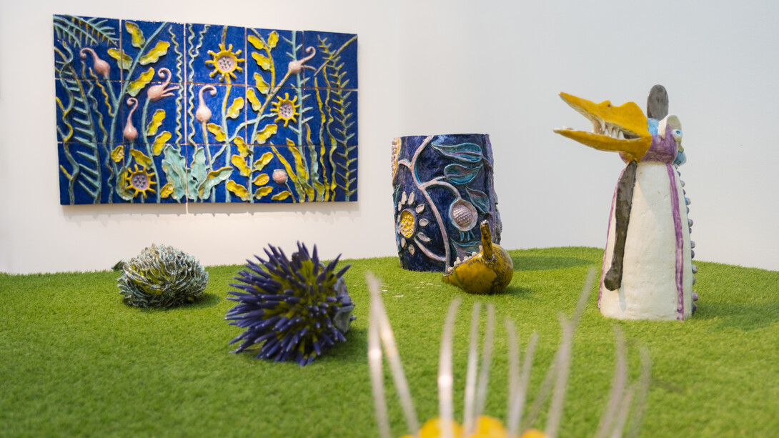 António Vasconcelos Lapa, Extra-nature, exhibition view. Courtesy of the Musée Ariana. Photo by Boris Dunand, Musée Ariana Geneva