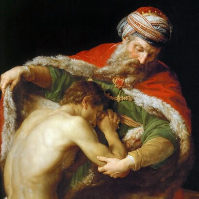 «Regreso del hijo pródigo» (1773), Pompeo Batoni