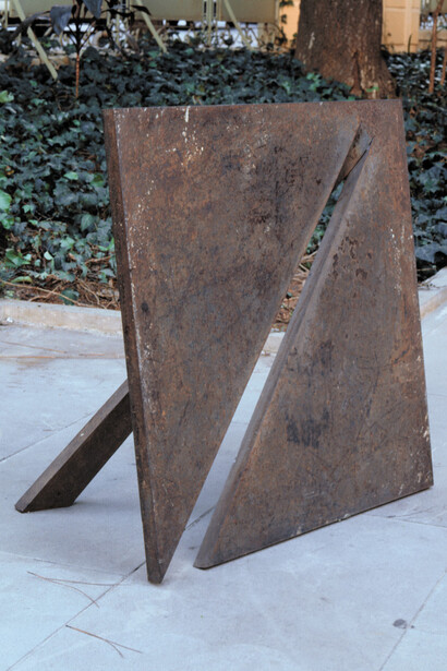 Amilcar de Castro, Untitled, 1971. Courtesy of São Paulo Museum of Modern Art