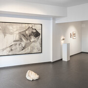 Hommage à Christian Bérard, vue de l'exposition. Avec l’aimable autorisation de la Galleria Continua