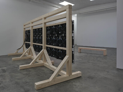 Jesper Just, Interoceptions, exhibition view. Courtesy of Galleri Nicolai Wallner 