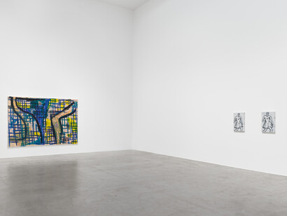 Verschiedene künstler, Break point, ausstellungsansicht. Mit freundlicher genehmigung der Galerie Max Hetzler