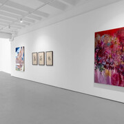 Various artists, Coming up roses, exhibition view. Courtesy of Berntson Bhattacharjee Gallery