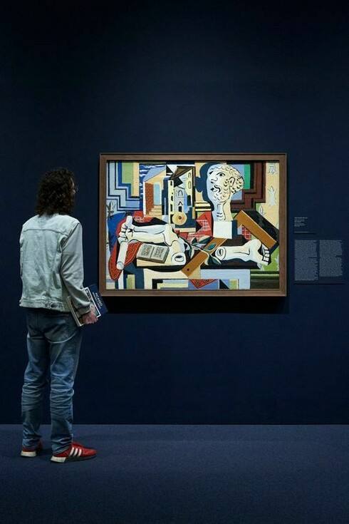 Picasso memoria y deseo, vista de exhibición. Cortesía del Museo Picasso Málaga
