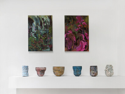 Heather Rubinstein, In search of bel espri, exhibition view. Courtesy of Mindy Solomon Gallery