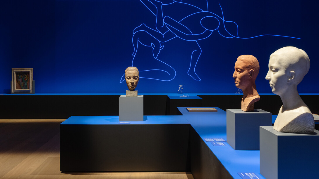 Ô homme! Wilhelm Lehmbruck: les dernières années, vue de l'exposition. Avec l'aimable autorisation du Kunsthaus Zürich