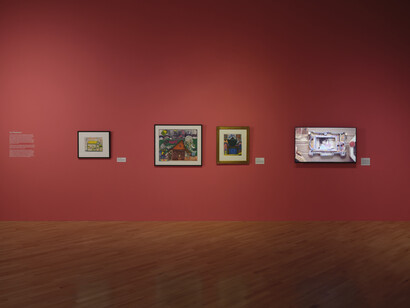 Nellie Mae Rowe, Really free. The radical art of Nellie Mae Rowe, exhibition view. Courtesy of CAAM