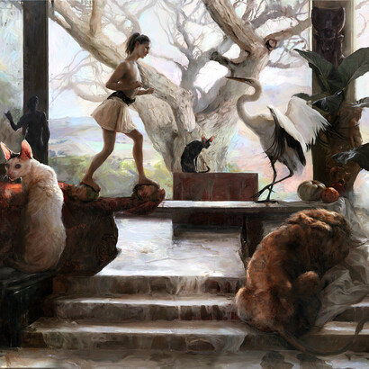 Guillermo Lorca, The encounter, 2018-19. Courtesy of National Gallery