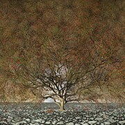 Jean-François Rauzier, Silence et Nature, Arbre de vie, 2013, 150 x 250 cm, edition of 8