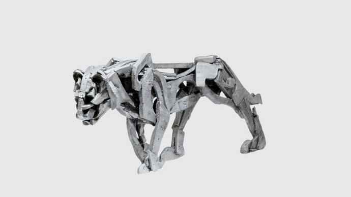 Cynthia Minet, Tiger, 2026. Courtesy of CMay Gallery 